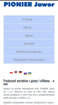 Mobile Screenshot of pionier-jawor.pl